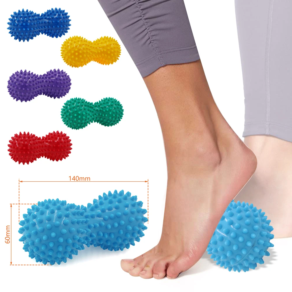 PVC Peanut Shape Massage Ball Yoga Fitness Ball Relieve Stress Foot Back Muscle Massager Ball Pilates Gymnastic Ball Home Gym
PVC Peanut Shape Massage Ball Yoga Fitness Ball Relieve Stress Foot Back Muscle Massager Ball Pilates Gymnastic Ball Home Gym