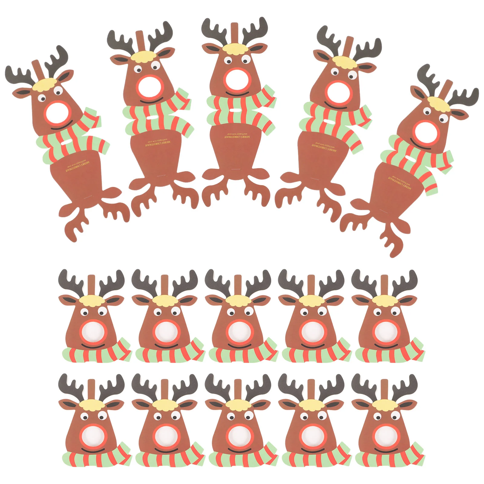 25pcs Lovely Elk Lollipop Paper Christmas Reindeer DIY Candy Decoration Xmas Birthday Party Supplies for Kids (Green Elk)
25pcs Lovely Elk Lollipop Paper Christmas Reindeer DIY Candy Decoration Xmas Birthday Party Supplies for Kids (Green Elk)