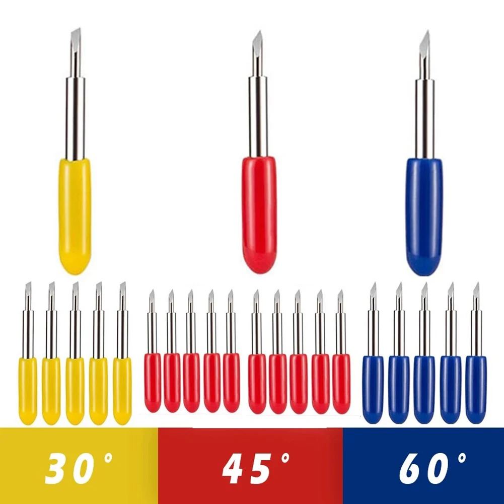 20PCS 30/45/60 Degree Replacement Blade Cutter Blades For Roland Cricut Plotter Wood Working Blades Carving Tool
20PCS 30/45/60 Degree Replacement Blade Cutter Blades For Roland Cricut Plotter Wood Working Blades Carving Tool