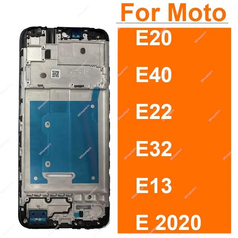 For Motorola Moto E13 E20 E22 E32 E40 E 2020 LCD Screen Frame Front Housing Cover Replacement
For Motorola Moto E13 E20 E22 E32 E40 E 2020 LCD Screen Frame Front Housing Cover Replacement