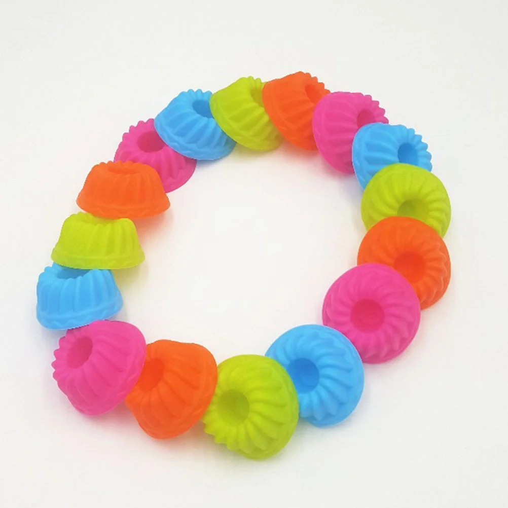 Reusable Thread Shape Silicone Cupcake Maker Jelly Muffin Cup for Cake Making
Reusable Thread Shape Silicone Cupcake Maker Jelly Muffin Cup for Cake Making