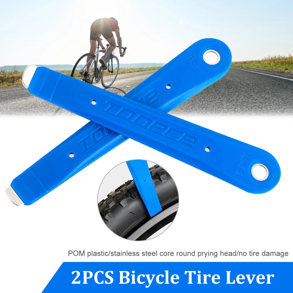 2PCS Bike Carbon Steel Tire Lever Mountain Bike Road Cycling Curved Tyre Opener Bicycle Repair Tool Cycling Accessories
2PCS Bike Carbon Steel Tire Lever Mountain Bike Road Cycling Curved Tyre Opener Bicycle Repair Tool Cycling Accessories