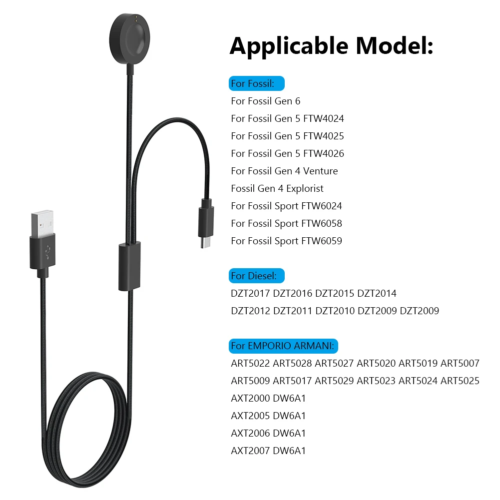 Кабель 3 в 1 Type-C для Fossil Gen 6/Gen 5/Gen 4 Venture, кабель для передачи данных 1 в 2, шнур для быстрой зарядки USB для AXT2000 AXT2006 AXT2007
Кабель 3 в 1 Type-C для Fossil Gen 6/Gen 5/Gen 4 Venture, кабель для передачи данных 1 в 2, шнур для быстрой зарядки USB для AXT2000 AXT2006 AXT2007