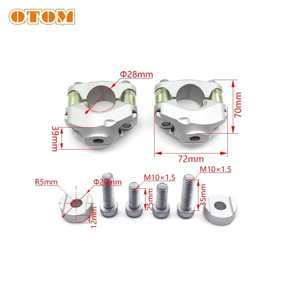 OTOM мотоцикл 28 мм 1 1/8 "PHDS зажим для крепления на руль адаптер для руля для KTM SXF XCF EXCF EXC HUSQVARNA FE
OTOM мотоцикл 28 мм 1 1/8 "PHDS зажим для крепления на руль адаптер для руля для KTM SXF XCF EXCF EXC HUSQVARNA FE