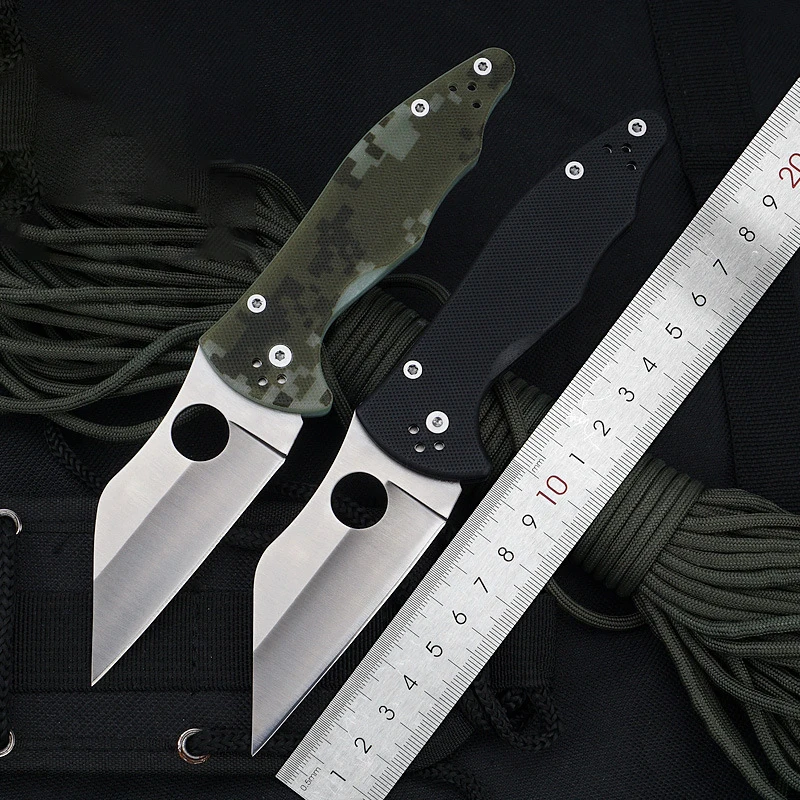 High Quality G10 Handle Outdoor Tactical Folding Knife Camping Defense Portable Pocket Knives EDC Lifesaving Tool
High Quality G10 Handle Outdoor Tactical Folding Knife Camping Defense Portable Pocket Knives EDC Lifesaving Tool