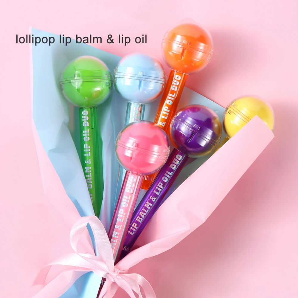 2 In1 Cute Candy Lip Balm Lip Oil Color-changing Magice Lip Gloss Lip Balm Moisturizing Mirror Long Lasting Lipstick Makeup
2 In1 Cute Candy Lip Balm Lip Oil Color-changing Magice Lip Gloss Lip Balm Moisturizing Mirror Long Lasting Lipstick Makeup