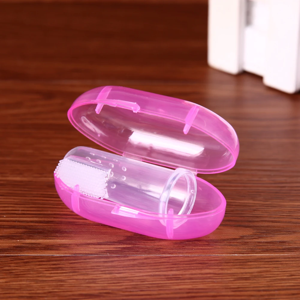 Pets Finger Toothbrush Soft Silicone Plush Dogs Cats Tartar Teeth Cleaning Brush Baby Cleansing with Storage Boxes
Pets Finger Toothbrush Soft Silicone Plush Dogs Cats Tartar Teeth Cleaning Brush Baby Cleansing with Storage Boxes