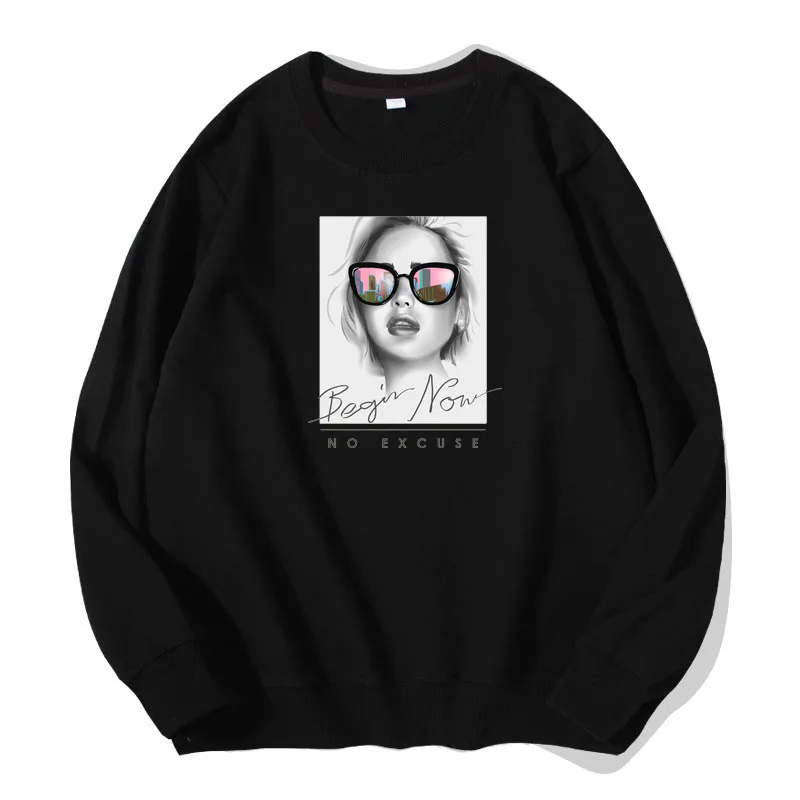 Women Casual Clothes Fashion Pullover Cool Girl Print Sweatshirt Girl Pure Cotton Hoodies Long Sleeve Tops
Women Casual Clothes Fashion Pullover Cool Girl Print Sweatshirt Girl Pure Cotton Hoodies Long Sleeve Tops