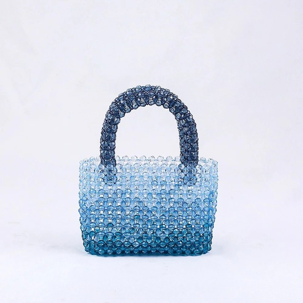 Luxury Acrylic Beading Women's Handbags Designer Woven Beads Clutch Evening Bags Mini Pearls Bags for Women Party Purses 2022
Luxury Acrylic Beading Women's Handbags Designer Woven Beads Clutch Evening Bags Mini Pearls Bags for Women Party Purses 2022