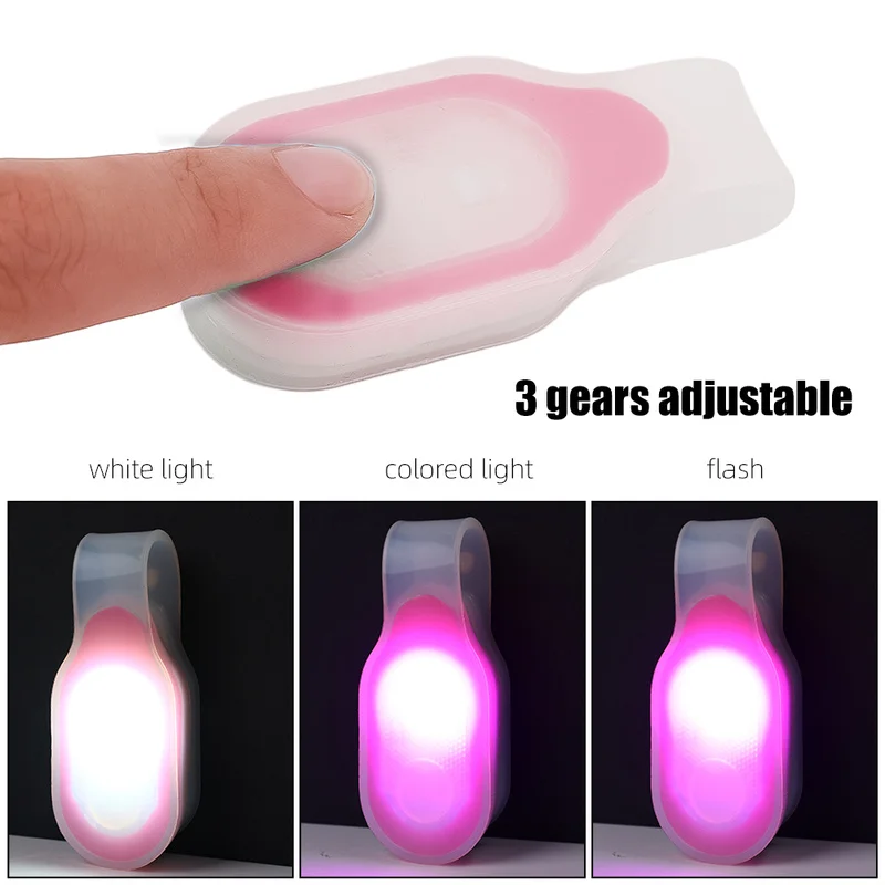 LED Magnetic Surfaces Lights Safety Hiking Running Warning Silicone Clip Reflective Lamp Emergency Strap Riding Safety Taillight
LED Magnetic Surfaces Lights Safety Hiking Running Warning Silicone Clip Reflective Lamp Emergency Strap Riding Safety Taillight