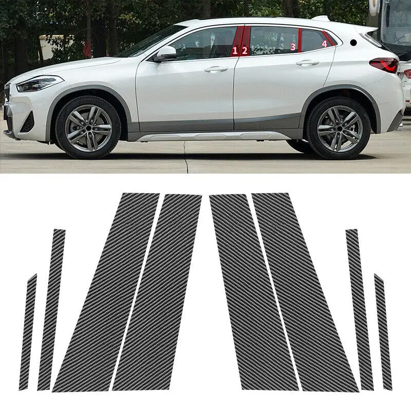 Автомобильные столбы дверь окно Отделка Декоративные Чехлы для BMW X2 F39 2018 2019 2020-2022 углеродное волокно черный хром аксессуары
Автомобильные столбы дверь окно Отделка Декоративные Чехлы для BMW X2 F39 2018 2019 2020-2022 углеродное волокно черный хром аксессуары