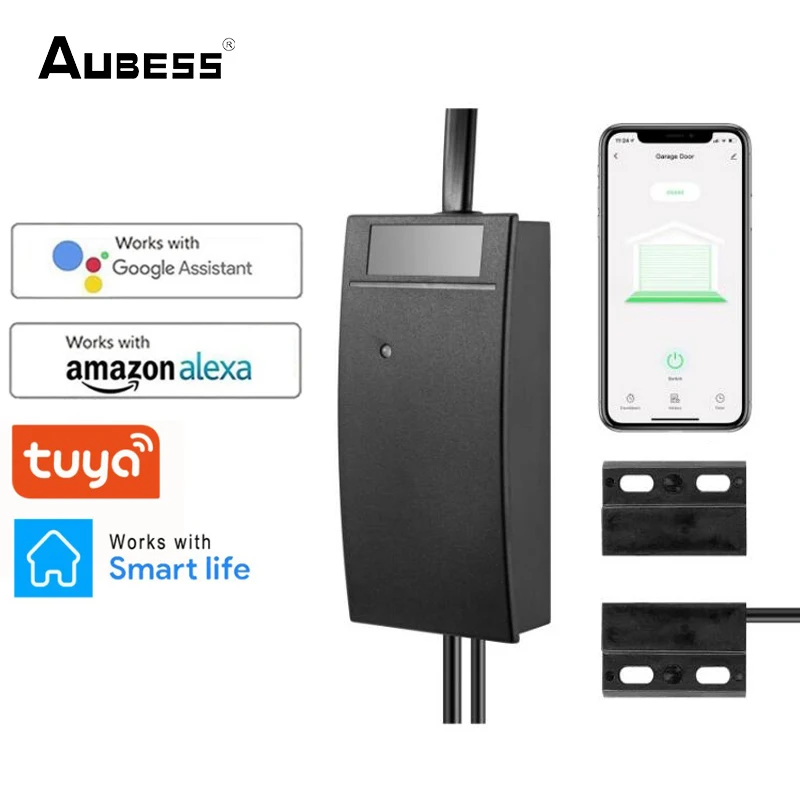 Aubess Garage Door Sensor Opener Controller WiFi Homekit Siri Voice Control Via Alexa Echo Google Home SmartLife/Tuya APP New
Aubess Garage Door Sensor Opener Controller WiFi Homekit Siri Voice Control Via Alexa Echo Google Home SmartLife/Tuya APP New