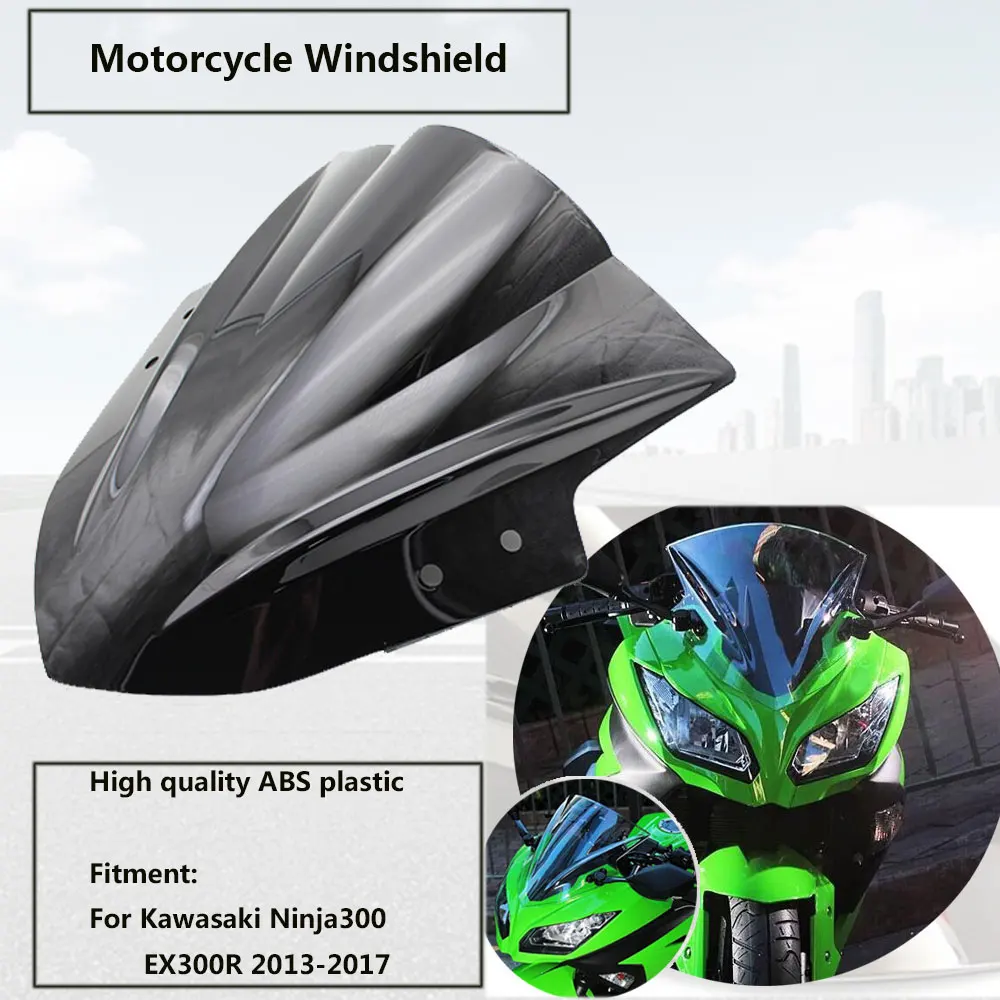 Ветрозащитные стеклоотражатели для Kawasaki NINJA 300 R EX300R EX 300R из высококачественного АБС-пластика для мотоцикла с двойными пузырьками ветрозащи...
Ветрозащитные стеклоотражатели для Kawasaki NINJA 300 R EX300R EX 300R из высококачественного АБС-пластика для мотоцикла с двойными пузырьками ветрозащи...
