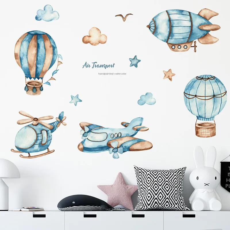 1Set Of New Cartoon Hot Air Balloon Wall Stickers Kindergarten Children's Room Wall Decoration Bedroom Background Wall Stickers
1Set Of New Cartoon Hot Air Balloon Wall Stickers Kindergarten Children's Room Wall Decoration Bedroom Background Wall Stickers