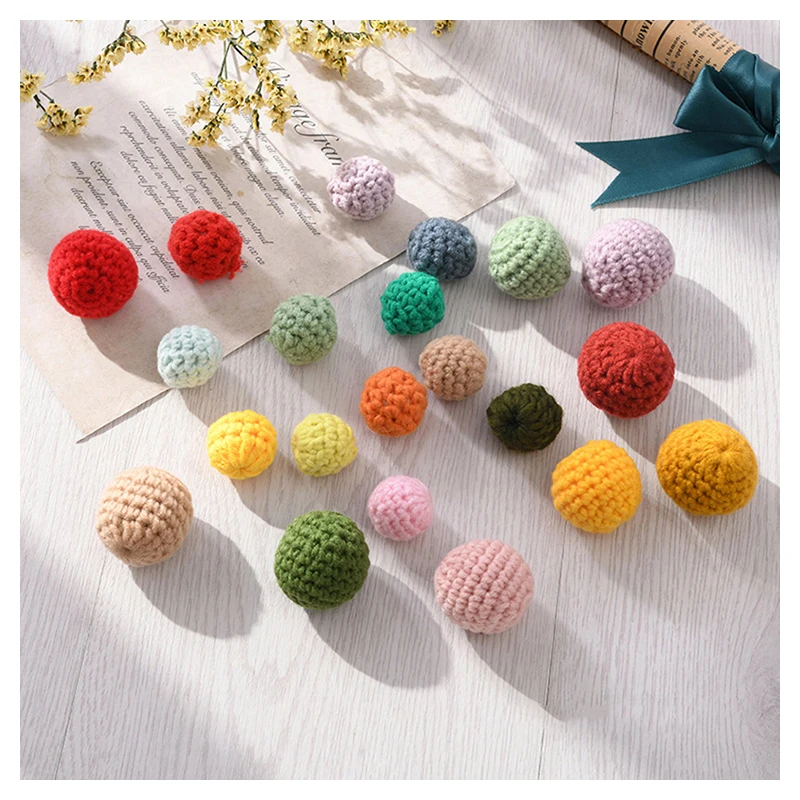 10 Pcs Handmade Crocheted Cotton Balls Cute Needle Cushion Novelty DIY Accessories for Clothes Brooch Jewelry Keyrings Making
10 Pcs Handmade Crocheted Cotton Balls Cute Needle Cushion Novelty DIY Accessories for Clothes Brooch Jewelry Keyrings Making