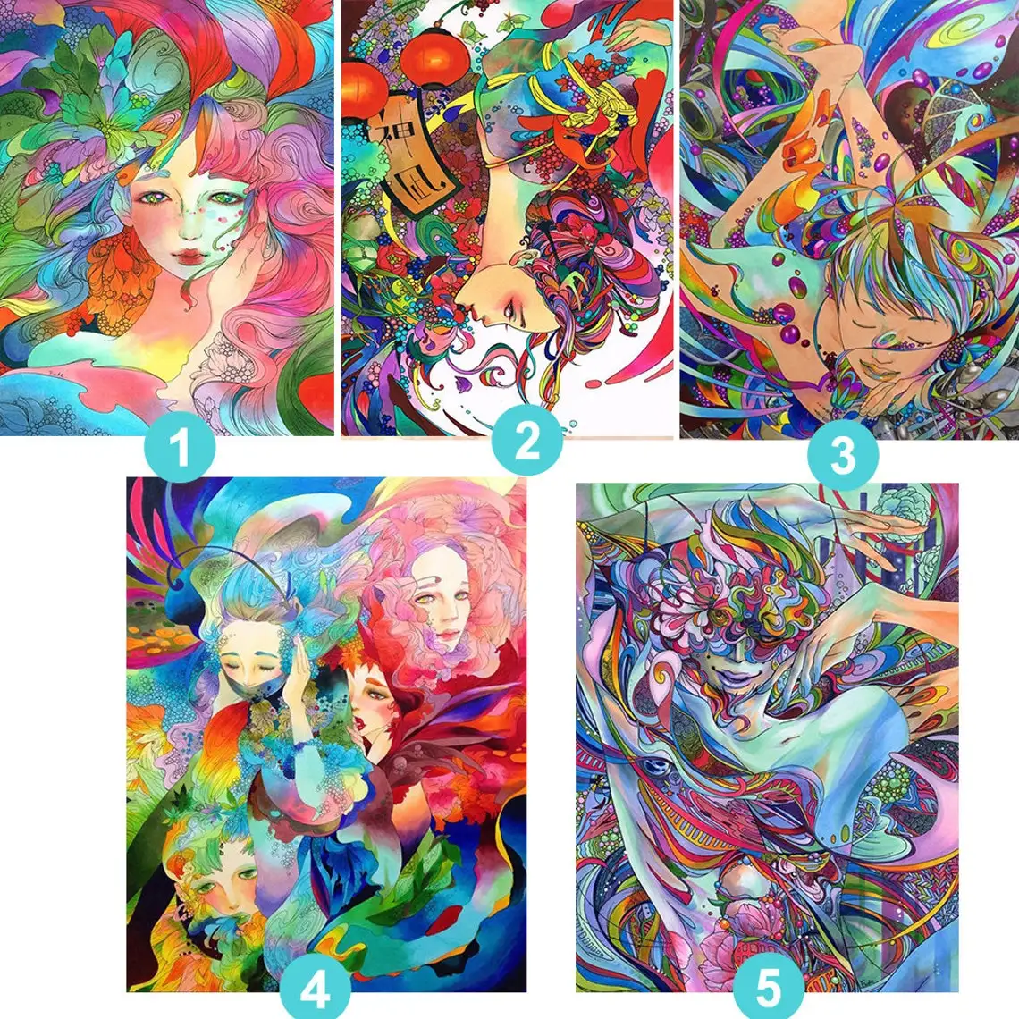 Abstract Exaggerated Colorful Character Watercolor 5D DIY Poured Glue Diamond Painting Kits Scalloped Edge Wall Art Decor Gift
Abstract Exaggerated Colorful Character Watercolor 5D DIY Poured Glue Diamond Painting Kits Scalloped Edge Wall Art Decor Gift