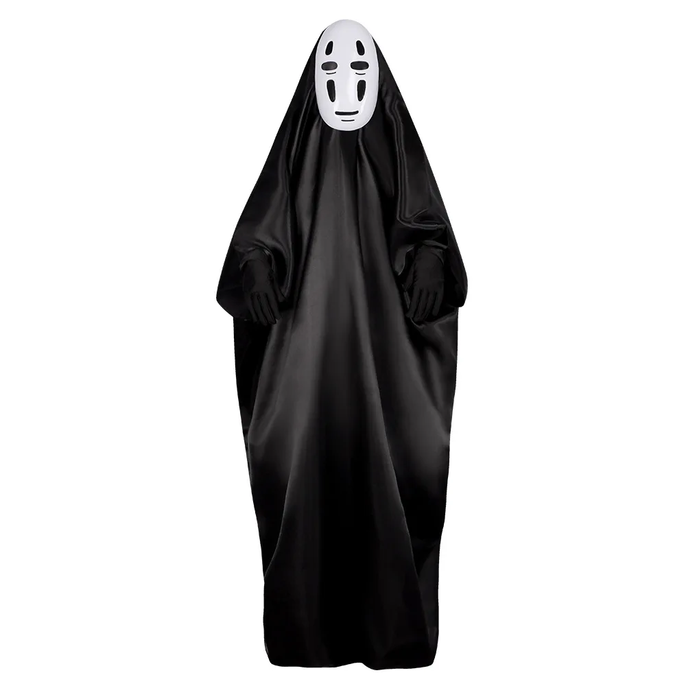 Anime Cartoon Spirited Away Faceless Man No Face Man Cosplay Costume Robe Mask Adult Children Boys Girl Suit For Halloween Gift
Anime Cartoon Spirited Away Faceless Man No Face Man Cosplay Costume Robe Mask Adult Children Boys Girl Suit For Halloween Gift