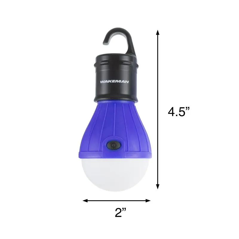 LED Tent Light Bulb- 2 Pack Hanging Lights with 3 Settings and 60 Lumen By Outdoors (For Camping Hiking Tents and Emergency)
LED Tent Light Bulb- 2 Pack Hanging Lights with 3 Settings and 60 Lumen By Outdoors (For Camping Hiking Tents and Emergency)