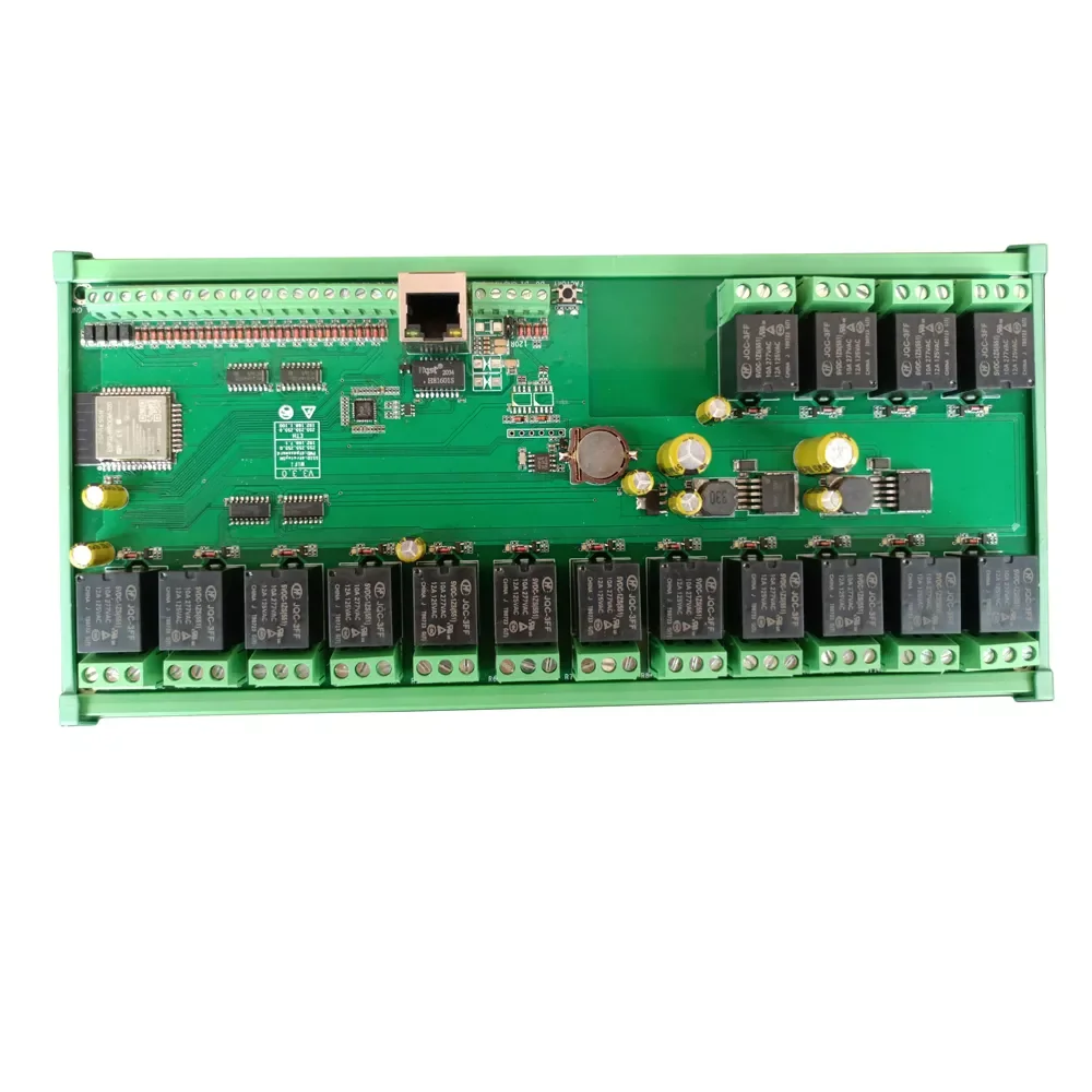 Новая плата реле Ethernet 16 32 канала ESP32 WIFI MQTT домашний помощник Domoticz OpenHAB умный цифровой вход
Новая плата реле Ethernet 16 32 канала ESP32 WIFI MQTT домашний помощник Domoticz OpenHAB умный цифровой вход