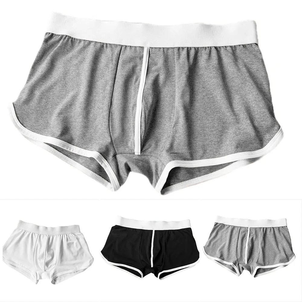 Men Comfy Boxer Trunks Loose Bulge Pouch Comfortable Breathable Solid Color Short Pants Underwear Shorts Underpants
Men Comfy Boxer Trunks Loose Bulge Pouch Comfortable Breathable Solid Color Short Pants Underwear Shorts Underpants