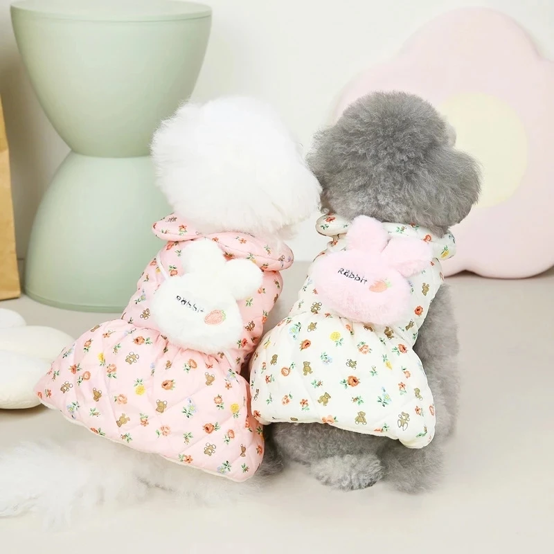 Thickened Princess Skirt Pet Cotton Padded Clothes Cute Satchel Small Dog Dress Puppy Kitten Sweater Girl Coat Poodle Chihuahua
Thickened Princess Skirt Pet Cotton Padded Clothes Cute Satchel Small Dog Dress Puppy Kitten Sweater Girl Coat Poodle Chihuahua