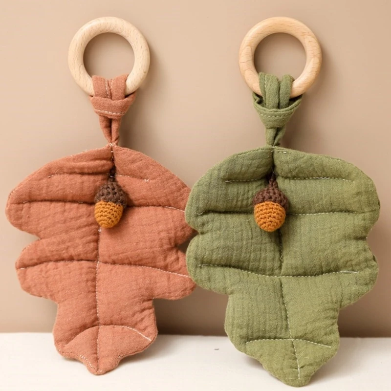 25cm Stuffed Cotton Leaf Pendant Stroller Toys Creative Soothe Baby Rattle Newborn Teethers Kids Room Hanging Decoration
25cm Stuffed Cotton Leaf Pendant Stroller Toys Creative Soothe Baby Rattle Newborn Teethers Kids Room Hanging Decoration