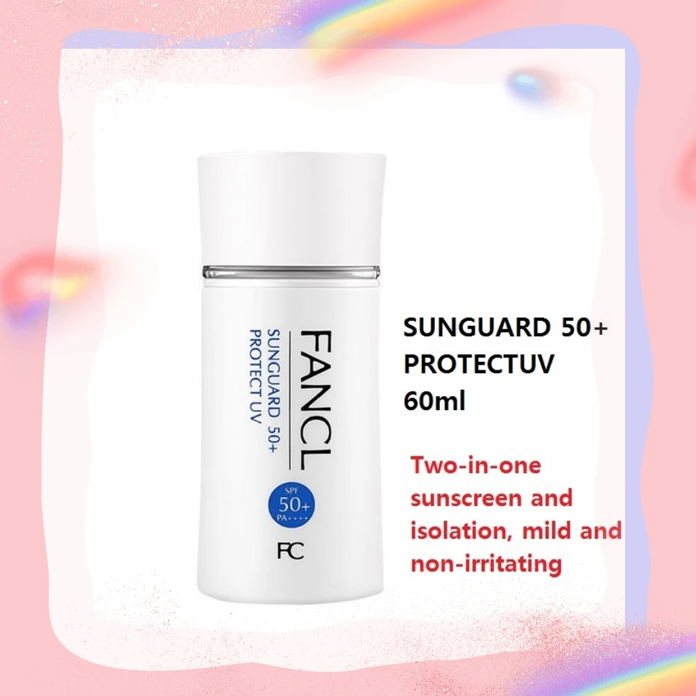 

1 шт. FANCL крем для физической защиты от солнца, изоляция SPF50 + PA ++++, УФ-защита, водонепроницаемый антиокислительный нежирный уход за кожей 60 мл