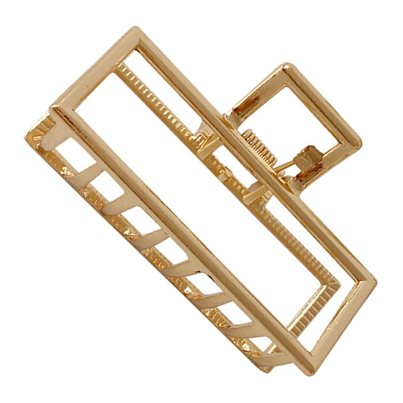 Rectangular Metal Hair Claw Clips Extra Large Rectangle Gold Barrettes for Thick Hair Long Hair Curly Hair Newly
Rectangular Metal Hair Claw Clips Extra Large Rectangle Gold Barrettes for Thick Hair Long Hair Curly Hair Newly