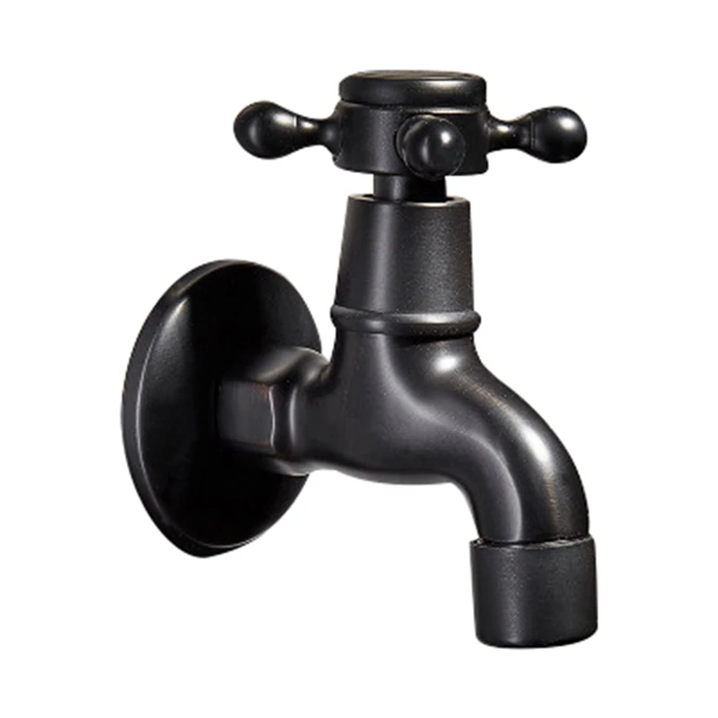 HOT-American All-Copper Black Washing Machine Mop Pool Faucet Single Cold Quick-Opening Faucet Antique Faucet
HOT-American All-Copper Black Washing Machine Mop Pool Faucet Single Cold Quick-Opening Faucet Antique Faucet