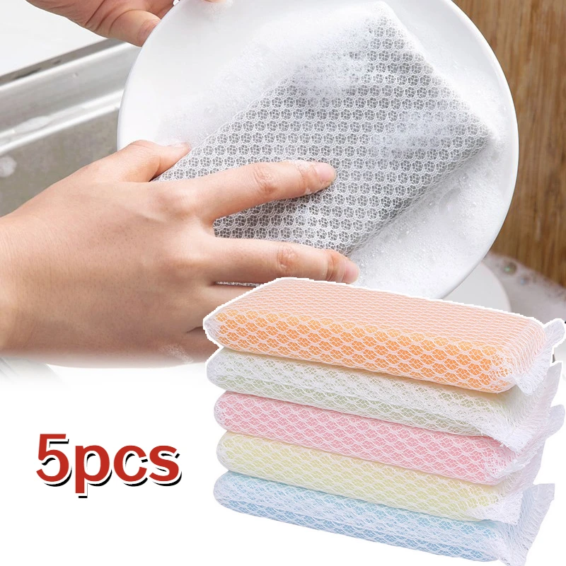5pcs Cleaning Sponge Kitchen Cleaning with Mesh Sponge Household Cleaner for Dish Cup Bowl Washing Supplies for Home Using
5pcs Cleaning Sponge Kitchen Cleaning with Mesh Sponge Household Cleaner for Dish Cup Bowl Washing Supplies for Home Using