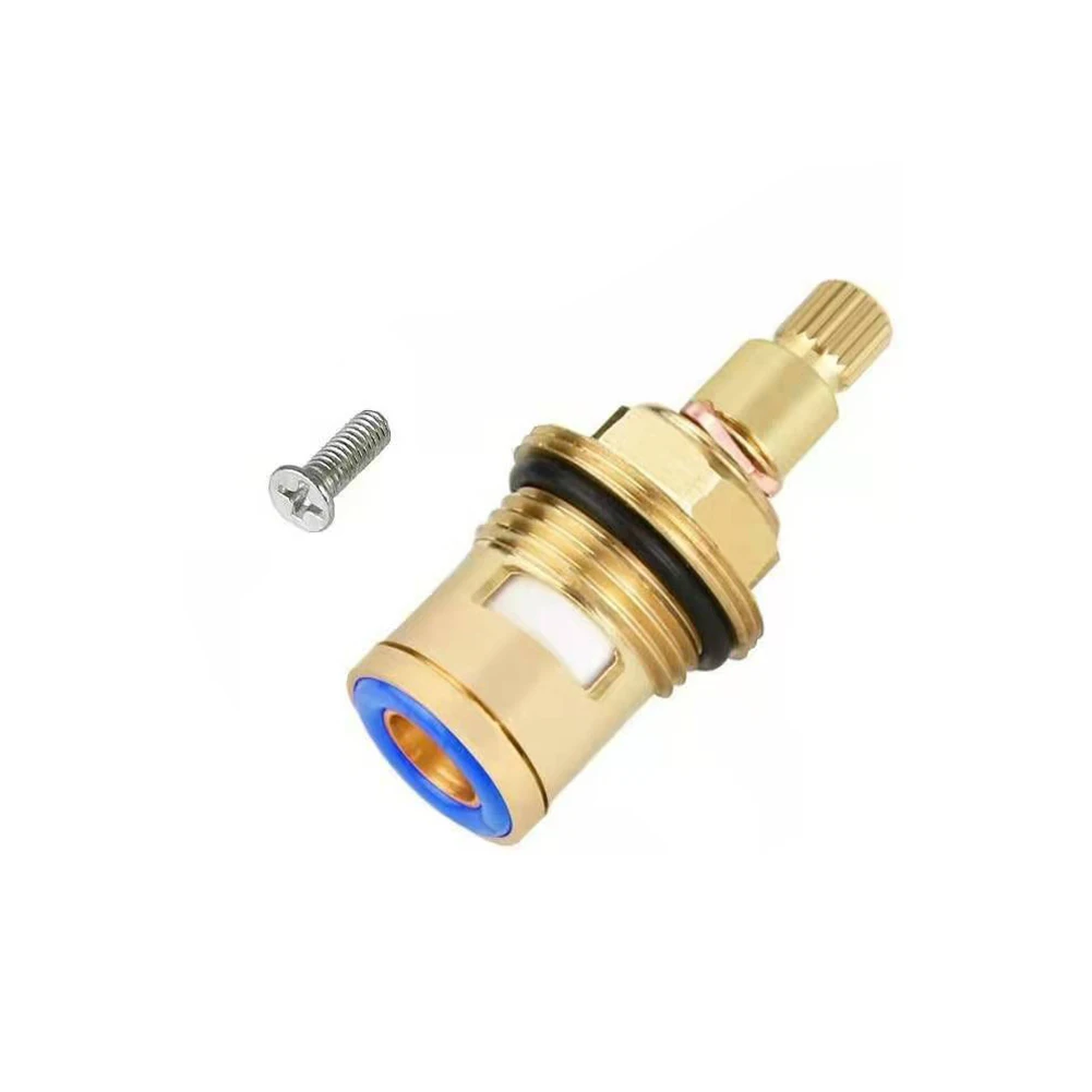 Quarter Turn Insert Tap Valve Kitchen Universal 50*22*22mm Anti-clockwise Brass Ceramic Disc Inner Faucet Valve
Quarter Turn Insert Tap Valve Kitchen Universal 50*22*22mm Anti-clockwise Brass Ceramic Disc Inner Faucet Valve