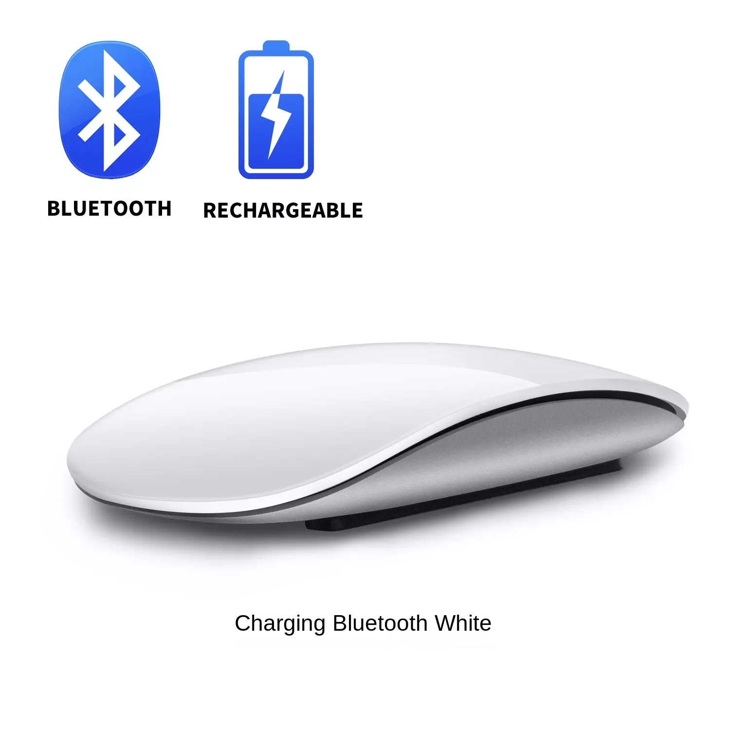 Bluetooth Compatibility 5.0 Wireless Rechargeable Mouse 1600 DPI Ergonomic Portable Optical Mice For Macbook Laptop PC Tablet
Bluetooth Compatibility 5.0 Wireless Rechargeable Mouse 1600 DPI Ergonomic Portable Optical Mice For Macbook Laptop PC Tablet