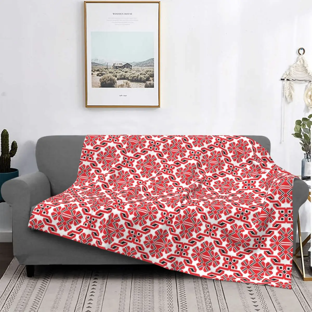 Ukraine Vyshyvanka 3D Printed Embroidery Blankets Warm Flannel Bohemian Geometric Throw Blanket for Bed Travel Rug Piece -5
Ukraine Vyshyvanka 3D Printed Embroidery Blankets Warm Flannel Bohemian Geometric Throw Blanket for Bed Travel Rug Piece -5