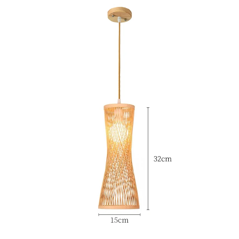 Плетенная подвесная люстра PIGYEE, бамбук, E27
Плетенная подвесная люстра PIGYEE, бамбук, E27
