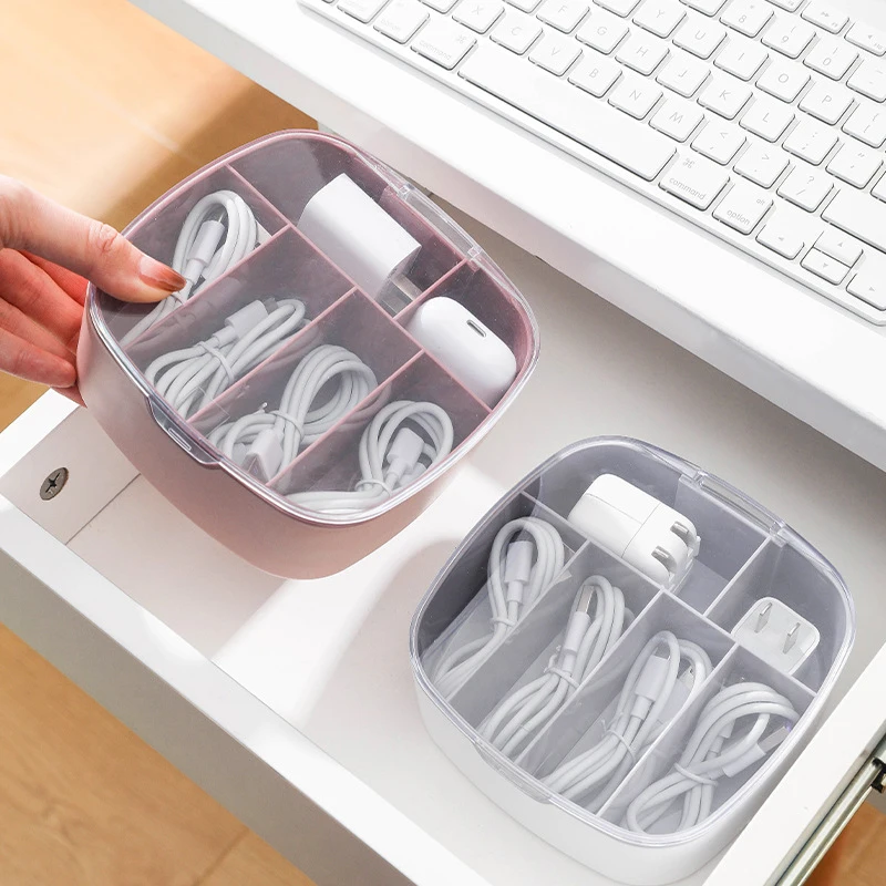 Desktop Data Cable Storage Box Drawer Organizer Power Cord Wire Management Box Charging Line Sorting Boxes USB Cable Organizer 
Desktop Data Cable Storage Box Drawer Organizer Power Cord Wire Management Box Charging Line Sorting Boxes USB Cable Organizer