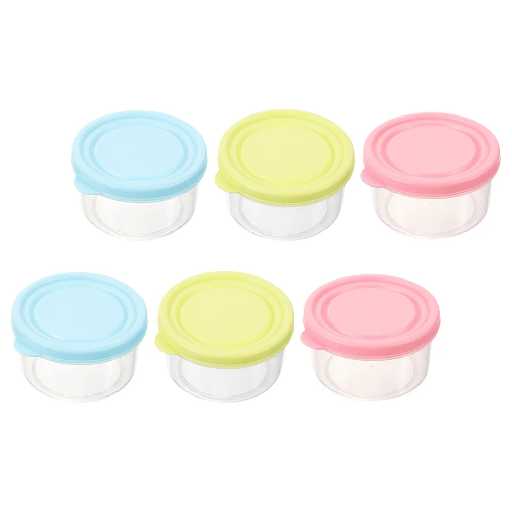 6 Pcs Small Container Food Containers Soy Sauce Condiment Reusable Lids Salad Dressing Travel Storage Box
6 Pcs Small Container Food Containers Soy Sauce Condiment Reusable Lids Salad Dressing Travel Storage Box