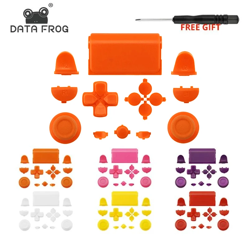 Full Sets Replacement Part Buttons For PlayStation4 PS4 Controller Replaceable Button Mod Kit For PS4 controller Accessories
Full Sets Replacement Part Buttons For PlayStation4 PS4 Controller Replaceable Button Mod Kit For PS4 controller Accessories