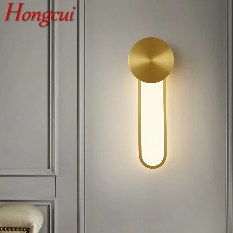 Hongcui Modern Interior Brass Wall Lamp LED 3 Colors Indoor Gold Copper Sconce Lighting for Luxuri Live Room Decor
Hongcui Modern Interior Brass Wall Lamp LED 3 Colors Indoor Gold Copper Sconce Lighting for Luxuri Live Room Decor