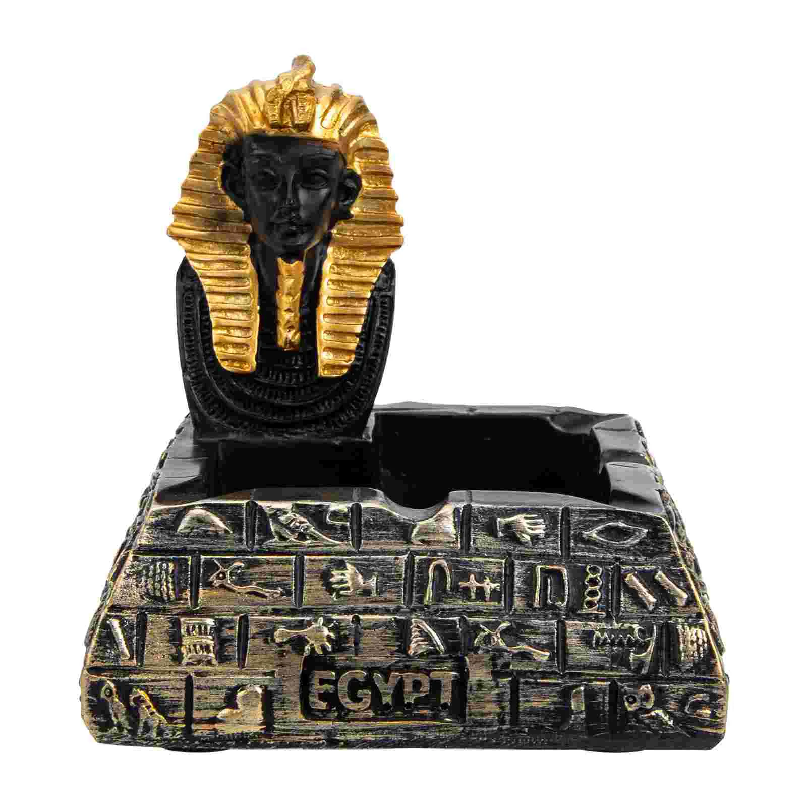 Ashtray Egyptian Ashtrays Ash Outdoor Statue Container Ancient Tray Decorative Desktop Vintage God Nefertiti Decor Shui Feng 
Ashtray Egyptian Ashtrays Ash Outdoor Statue Container Ancient Tray Decorative Desktop Vintage God Nefertiti Decor Shui Feng