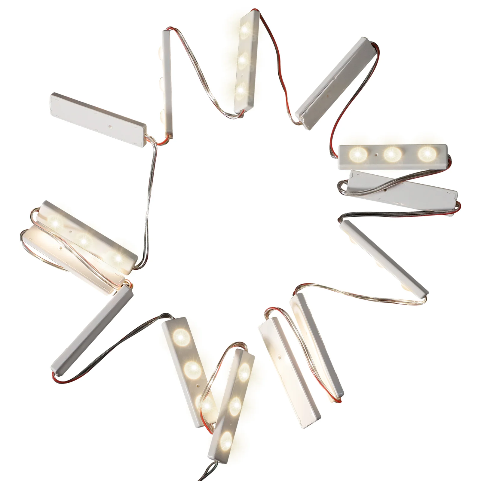 1 Set Mirror Lights Makeup Mirror 14LEDs Strip Light for Makeup Table Bathroom Mirror
1 Set Mirror Lights Makeup Mirror 14LEDs Strip Light for Makeup Table Bathroom Mirror