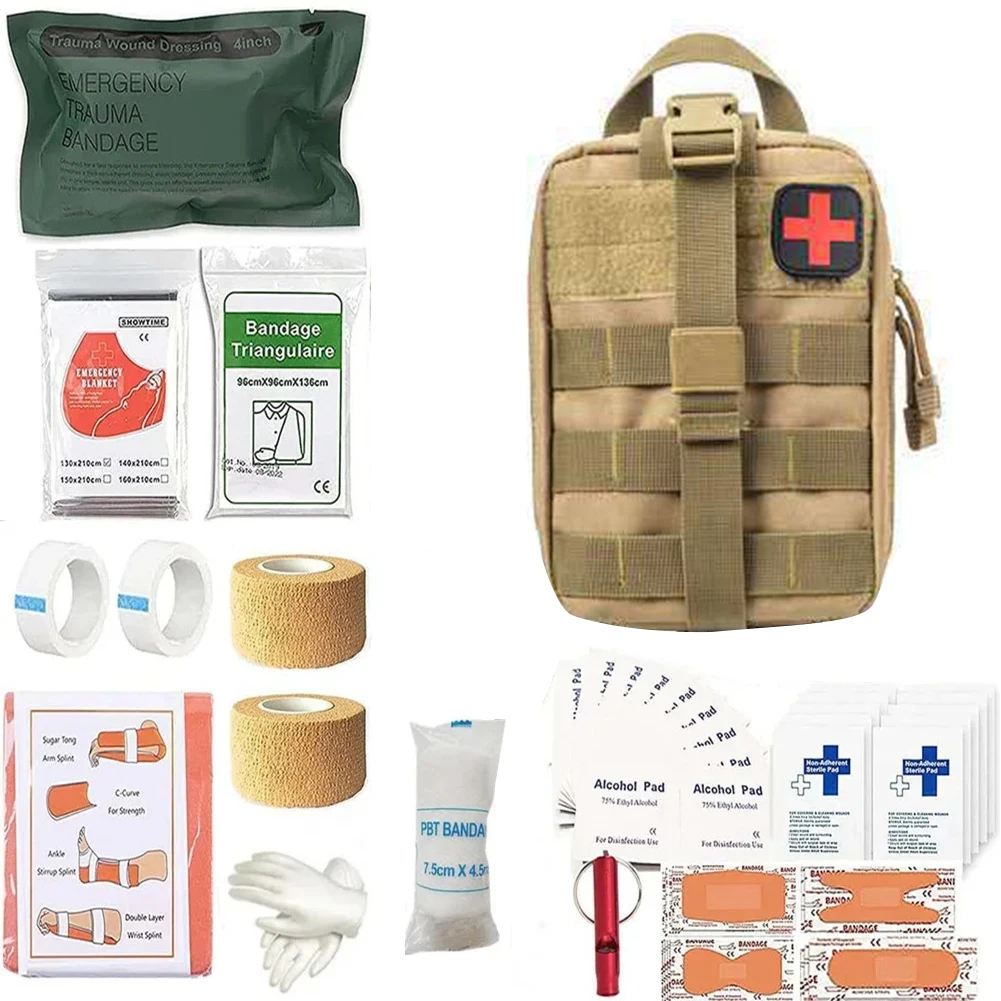 Portable Molle Backpack Multifucntional Trauma Bag Wear Resistant First Aid Bandage Medical EDC Equipment for Hiking Adventures
Portable Molle Backpack Multifucntional Trauma Bag Wear Resistant First Aid Bandage Medical EDC Equipment for Hiking Adventures