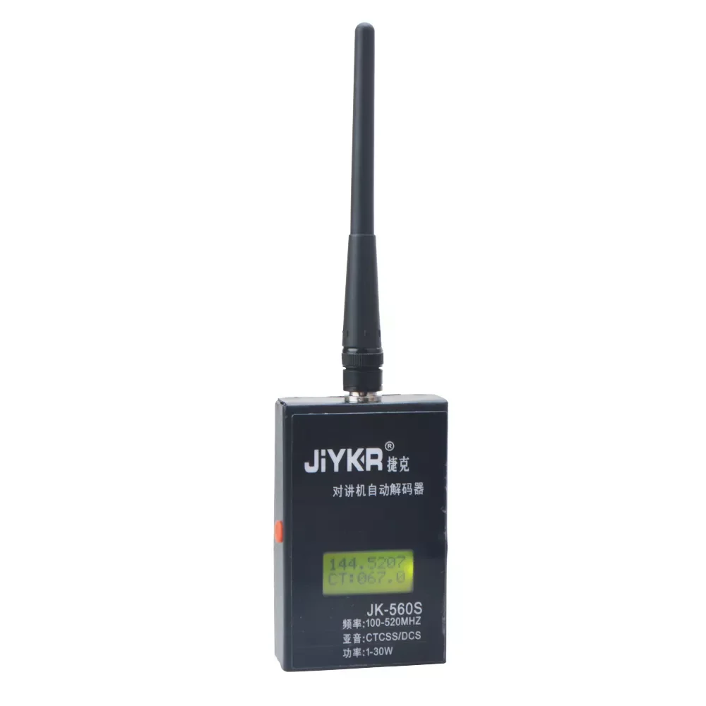 Walkie Talkie Mobile Radio Frequency Power Combined Meter JK-560S 100-520MHZ 1-30W CTCSS/DCS Codes Testable
Walkie Talkie Mobile Radio Frequency Power Combined Meter JK-560S 100-520MHZ 1-30W CTCSS/DCS Codes Testable