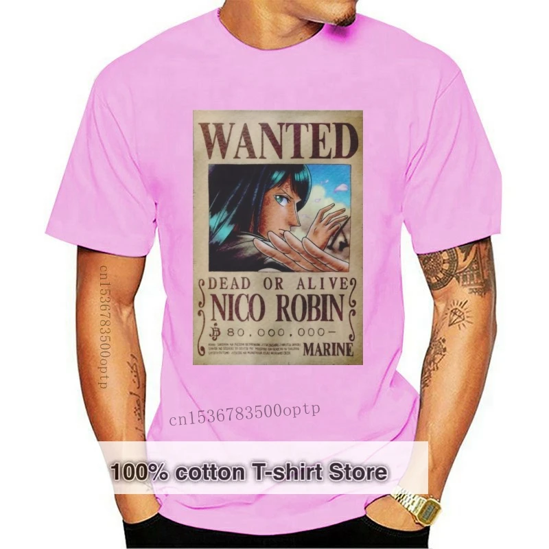 Wanted Nico Robin T-Shirt Top Men Unisex 2019 New Short Sleeve Men Fashion Men Round Neck Cotton T Shirt
Wanted Nico Robin T-Shirt Top Men Unisex 2019 New Short Sleeve Men Fashion Men Round Neck Cotton T Shirt