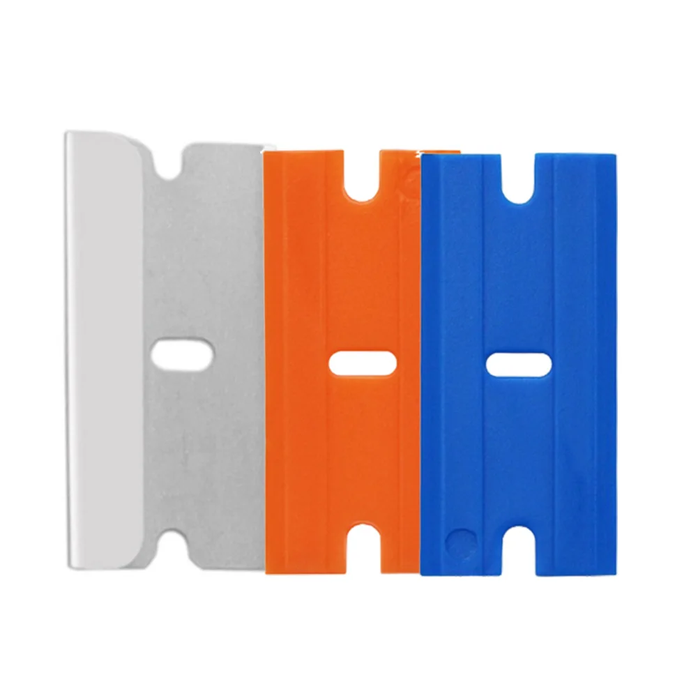 10pcs Razor Blade Tint Wrap Glue Squeegee Remover Cleaner Ceramic Glass Car Window Viny Film Sticker Cleaning Razor Scraper
10pcs Razor Blade Tint Wrap Glue Squeegee Remover Cleaner Ceramic Glass Car Window Viny Film Sticker Cleaning Razor Scraper