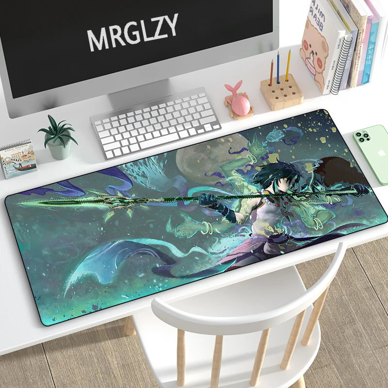 MRGLZY 40*90CM AnimeMouse Pad Rug Carpet Genshin Impact Xiao Gamer Large DeskMat Computer Gaming Peripheral Accessories MousePad
MRGLZY 40*90CM AnimeMouse Pad Rug Carpet Genshin Impact Xiao Gamer Large DeskMat Computer Gaming Peripheral Accessories MousePad