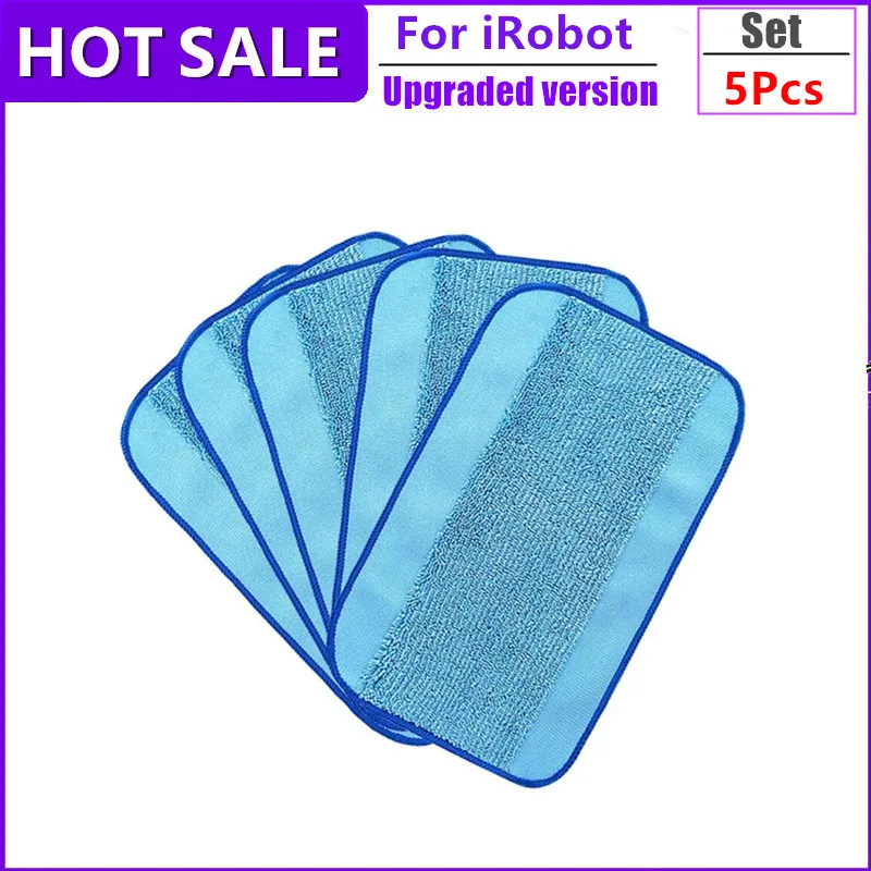 For iRobot Braava 320 380 380T Mint 4200 5200 5200C Robot Vacuum Cleaner Parts Mop Cloths Water Wick Cap Wet Tray Accessories
For iRobot Braava 320 380 380T Mint 4200 5200 5200C Robot Vacuum Cleaner Parts Mop Cloths Water Wick Cap Wet Tray Accessories