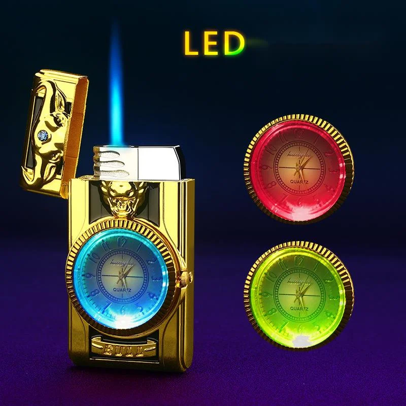 Metal Windbreak Blue Flame Cigarette Lighter Men's Holiday Gift Kitchen Ignition Tools Outdoor Camping Preparation Cigar Lighter
Metal Windbreak Blue Flame Cigarette Lighter Men's Holiday Gift Kitchen Ignition Tools Outdoor Camping Preparation Cigar Lighter