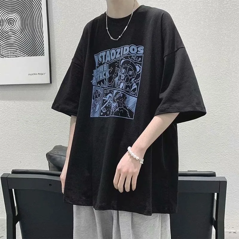 Round Neck SHORT Sleeve Men's Cotton T-shirt SLEEV Casual Oversized T SHIRT Hip Hop ANIME CLOTHING MAN STREETWEAR TSHIRT FUNNI
Round Neck SHORT Sleeve Men's Cotton T-shirt SLEEV Casual Oversized T SHIRT Hip Hop ANIME CLOTHING MAN STREETWEAR TSHIRT FUNNI
