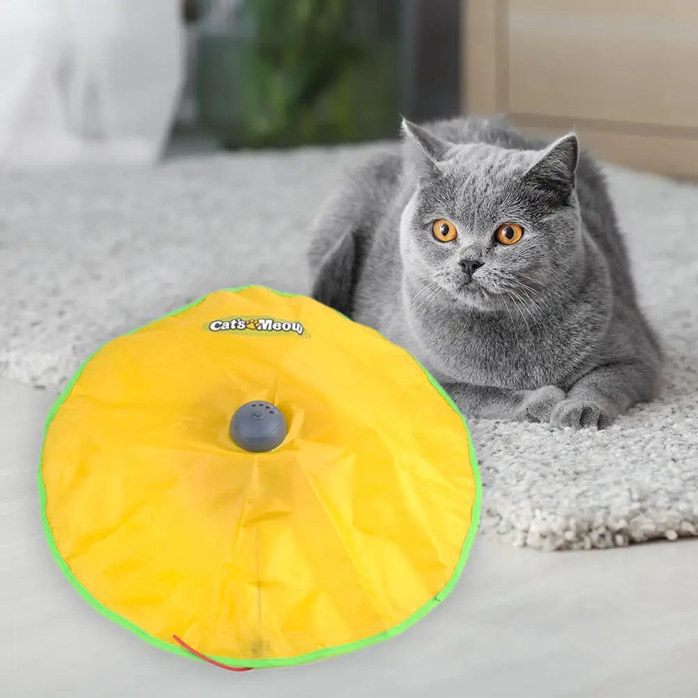 1pc Electric Cat Toy Turntable Intellectual Interactive Cat Toys Pet Cat Amusement Plate Toys Game Spinning Toys For Cats
1pc Electric Cat Toy Turntable Intellectual Interactive Cat Toys Pet Cat Amusement Plate Toys Game Spinning Toys For Cats