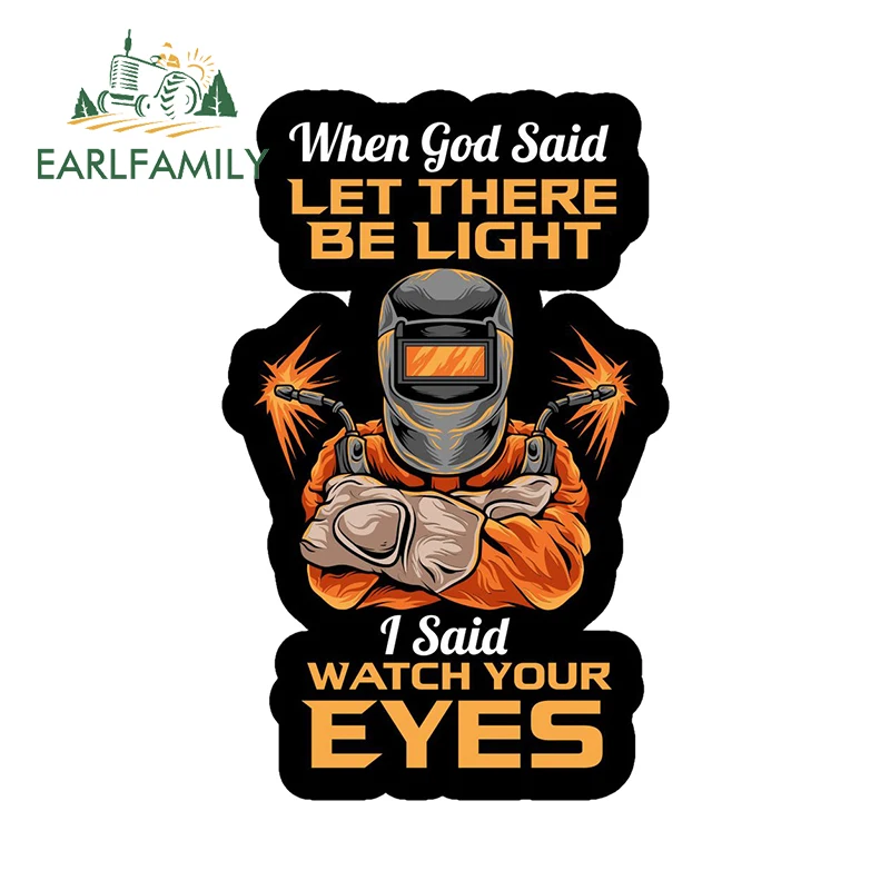 EARLFAMILY забавные наклейки для сварщика 13 см X 10,7 см, солнцезащитные виниловые Аксессуары для автомобилей 
EARLFAMILY забавные наклейки для сварщика 13 см X 10,7 см, солнцезащитные виниловые Аксессуары для автомобилей